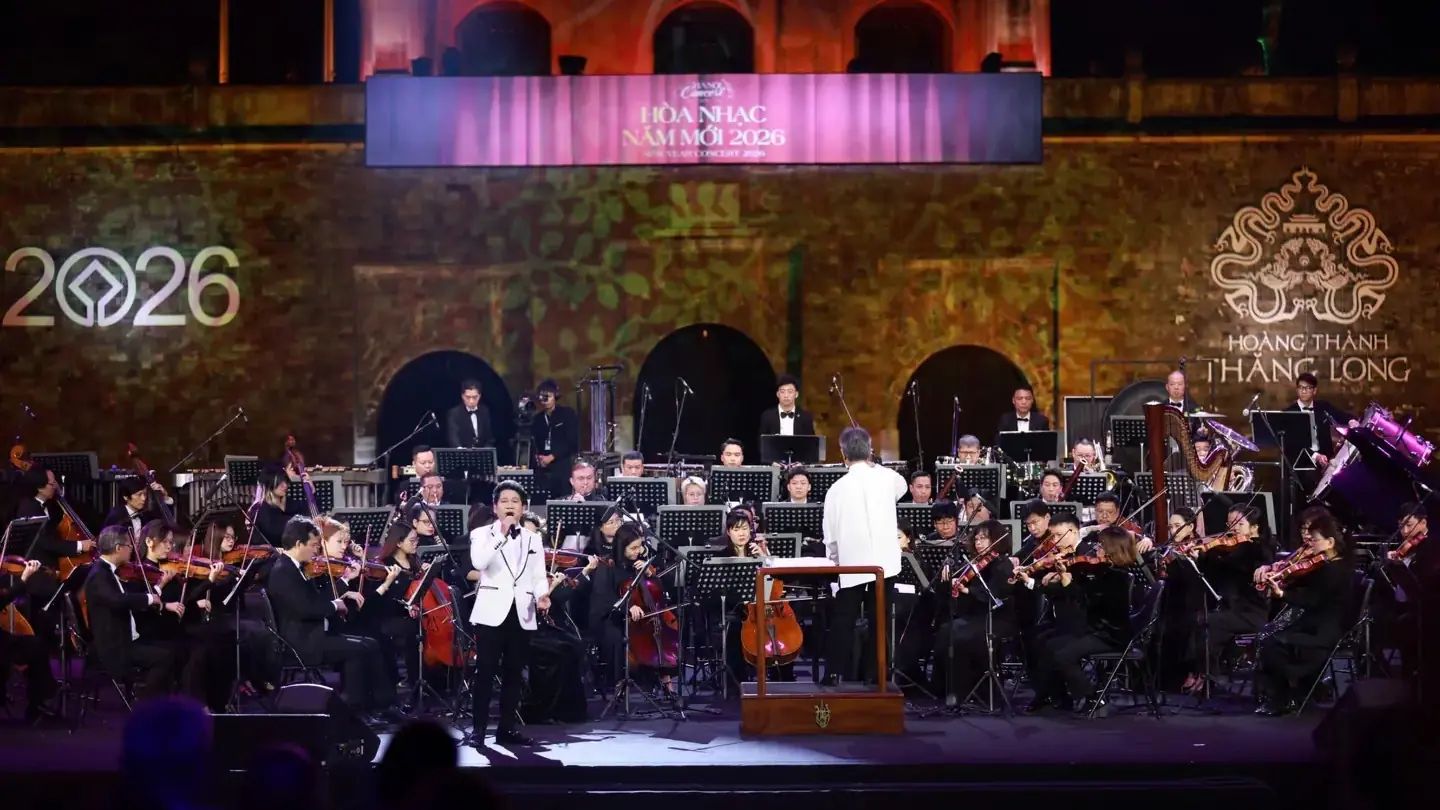 ‘Hòa nhạc năm mới’ kết nối di sản với đời sống hiện đại